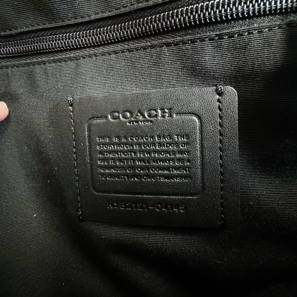 Coach Rider Backpack In Signature Canvas - Picture 4 of 9